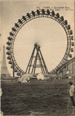 La Grande Roue - Vue sur la Tour Eiffel à Paris 15e