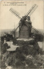 Montmartre - Le Moulin de La Galette à Paris 18e