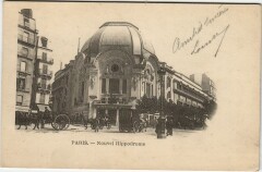 Carte postale ancienne Nouvel Hippodrome
                                                                     à Paris 18e
                                