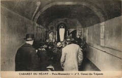Carte postale ancienne Montmartre - Cabaret du Néant - Caveau des Trépassés
                                                                     à Paris 18e
                                