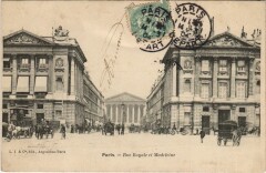 Paris 8e Rue Royale et madeleine à Paris 8e