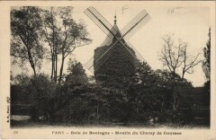 Bois de Boulogne - Moulin du Champ de Courses à Paris 16e