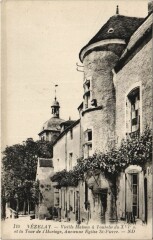 Vezelay Vieille Maison a Tourelle et le Tour de l'Horloge -
													89 Yonne
												