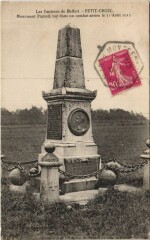 Belfort Environs - Petit-Croix - Monument Pegoud -
													89 Yonne
												