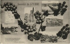 Souvenie de l'Yonne - Town Scenes - Map