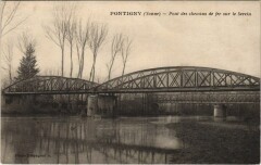 Pontigny Pont des Chemins de Fer sur le Serein à Pontigny