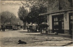 Laragne Place de la Fontaine
