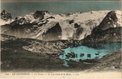 La Grave Le Lac Leris et la Meije à La Grave