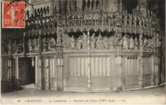 Chartres Cathedrale Pourtour du Choeur France à Chartres