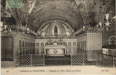 Chartres Cathedrale Chapelle N.-D. Sous Terre France à Chartres