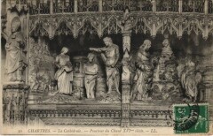 Chartres Cathedrale Pourtour du Choeur France à Chartres