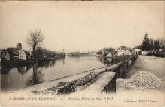 Moneteau Entree du Pays, le Pont France