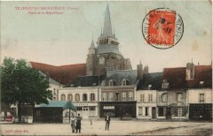 Villeneuve-L'Archeveque Place de la Republique France -
													89 Yonne
												