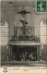 La Charmee Autel de Saint-Hubert dans l'Eglsie France