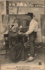 Le Bourbonnais - Old Couple - Types