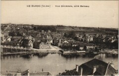 Le Blanc Vue Generale, cote Bateau France au Blanc