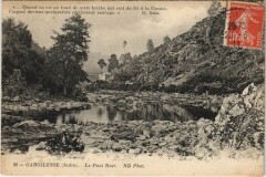 Gargilesse Le Pont Noir France -
													36 Indre
												