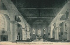 Chateauneuf-en-Thymerais Interieur de l'Eglise
