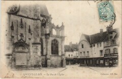 Nogent-le-Roi La Rue de l'Eglise à Nogent-le-Roi