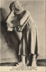 Chartres Cathedrale - Statue à Chartres