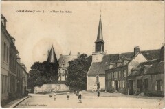 Courtalain La Place des Halles