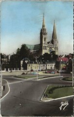 Chartres La Place Chatelet à Chartres