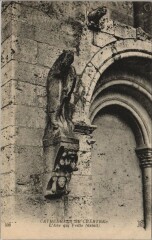 Chartres Cathedrale - L'Ane qui Vieille - Detail à Chartres