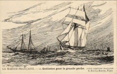 Goelettes pour la Grande Peche - La Marine Francaise Ships
