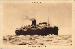 Paquebot Alsina - S. G. T. M. Ships