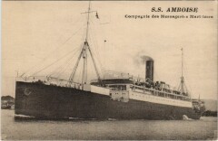S.S. Amboise - Cie des Messageries Maritimes Ships