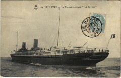 Le Transatlantique La Savoie Ships