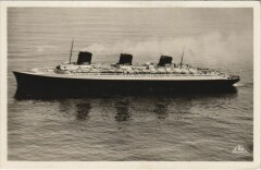Paquebot Normandie - Cie Gle Transatlantique Ships
