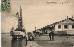 Philippeville - Le Quai du Port Ships
