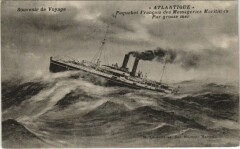 Atlantique - Paquebot des Messageries Maritimes Ships