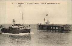 Le Treport - Le Vapeur Mercure Ships