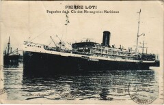 Pierre Loti - Cie des Messageries Maritimes Ships