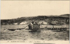 Marine de Guerre - Alose - Sous-Marin Ships