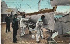 La Vie du Marin - Matelots Peintres Ships