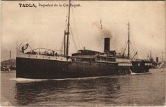 Tadla - Paquebot de la Cie Paquet Ships