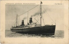 La Savoie - Cie Gle Transatlantique Ships