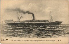 Volubilis - Paquebot de la Cie Gle Transatlantique Ships