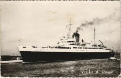 Ville d'Oran - Cie Gle Transatlantique Ships