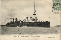 Le Leon-Gambetta Croiseur Cuirasse Ships