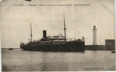 Theodor-Mante Rentrant dans le Port - Cette Ships