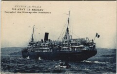 S.S. Azay Le Rideau - Messageries Maritimes Ships