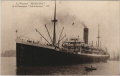 Le Paquebot Meduana de la Compagnie Sud-Atlantique Ships