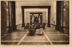 Le Paquebot Normandie - Le Grand Hall Ships