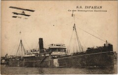 S.S. Ispahan - Compagnie des Messageries Maritimes Ships