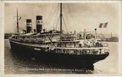 Le Paquebot Asie - Chargeurs Reunis Ships