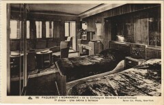 Paquebot Normandie - 1. Classe - Une Cabine a Terrasse Ships